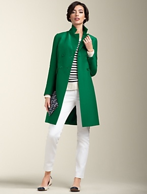 50 plus fashion green coat