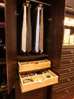 closet tie rack