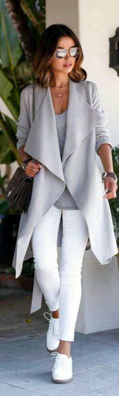 date night cardigan and white pants
