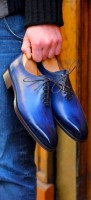 men's blue shoes