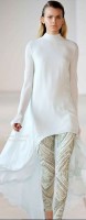sequin pants ivory and gold full length
