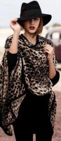 animal print scarf