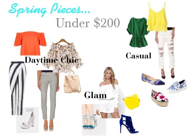 Spring Pieces Under $200