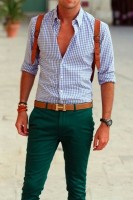 Spring's Freshest Fashion Gear For Men, men's green chino pants 