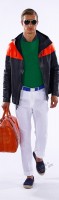 Men's Spring Wardrobe Essentials, men's bright color bag