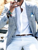 Men's Spring Wardrobe Essentials, men's beaded bracelets