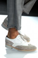 Men's Spring Wardrobe Essentials, men's spring shoes white with gray