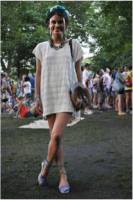 festival style tshirt dress and espadrilles