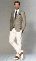 Men's Outfits Kentucky Derby Gold Cup, men's neutrals