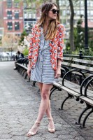 Inspiring Ways to Wear Spring Prints, spring prints stripes and floral