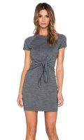 susana monaco gray t dress