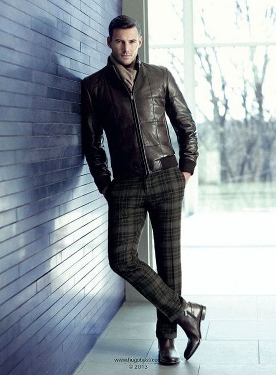 Hugo boss 2024 plaid pants