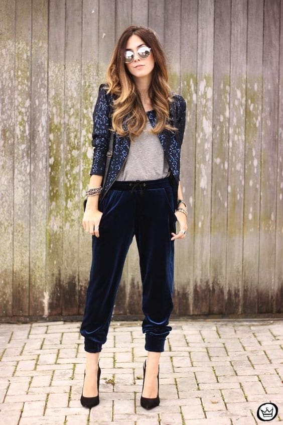 Top 13 Stylish  Unique Velvet Pants Outfit Ideas for Ladies  FMagcom
