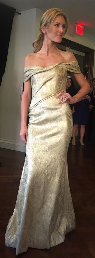 Rene ruiz best sale gold gown