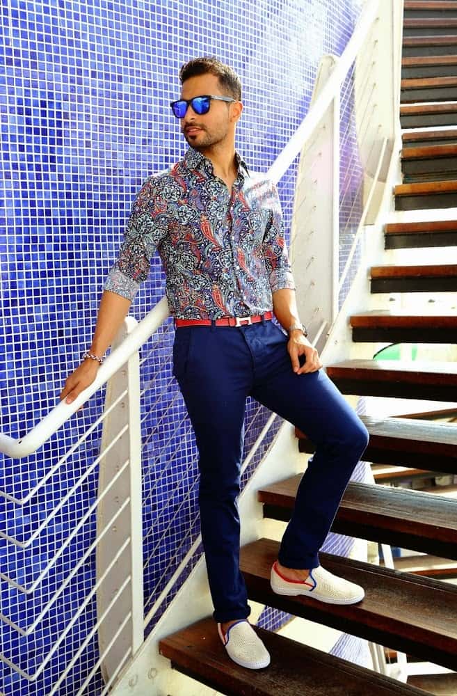 Blue Shirt Combination Pants Ideas  Blue Shirt Matching Pants  TiptopGents