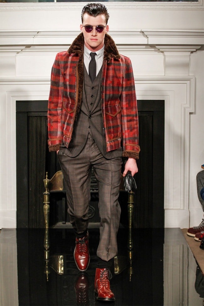3 Key Pieces that Change Your Look, men's statement jacket, men's red plaid jacket with gray suit