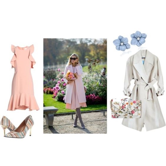 Pastels to Lace…Grown-Up Easter Dresses, spring trench coat and dress