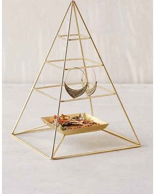 Jewelry Organization…Keep Your Jewels in Style, jewelry organizers, jewelry holders, magical-thinking-pyramid-jewelry-stand-bronze