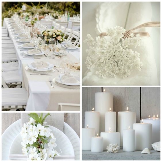 Dîner en Blanc decor, Dîner en Blanc decor, Dîner en Blanc candles, florals, table