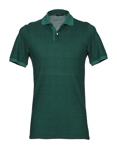 Stylish Looks for Holiday Travel, men's holiday resort outfits, men's ZANONE green print Polo shirt