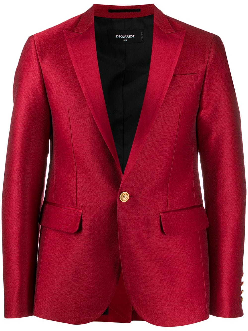 It’s A Date: Flirty Looks + Gifts for Valentine’s Day, men's red blazer jacket, DSquared2 tailored red blazer jacket