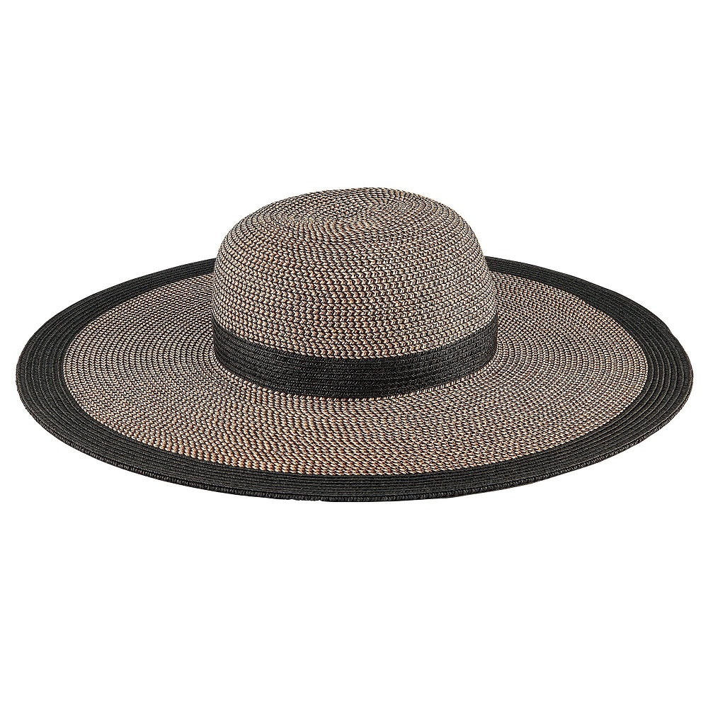 Summer Must-Have Accessories, straw hats, San Diego Hat Company, Women's Water Repellent Striped Floppy