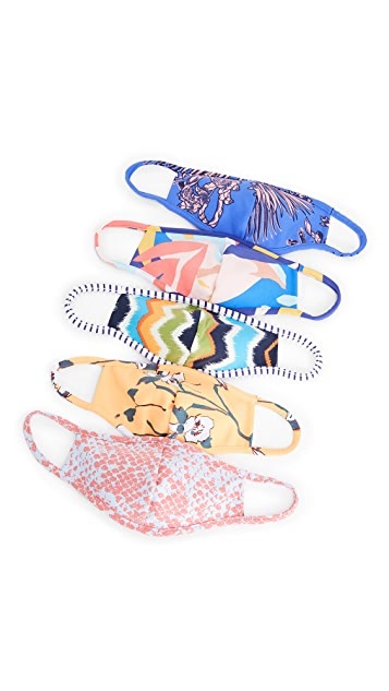 Masked In Style...Trendy Face Masks to Wear, Maaji women's print face masks, women's face masks