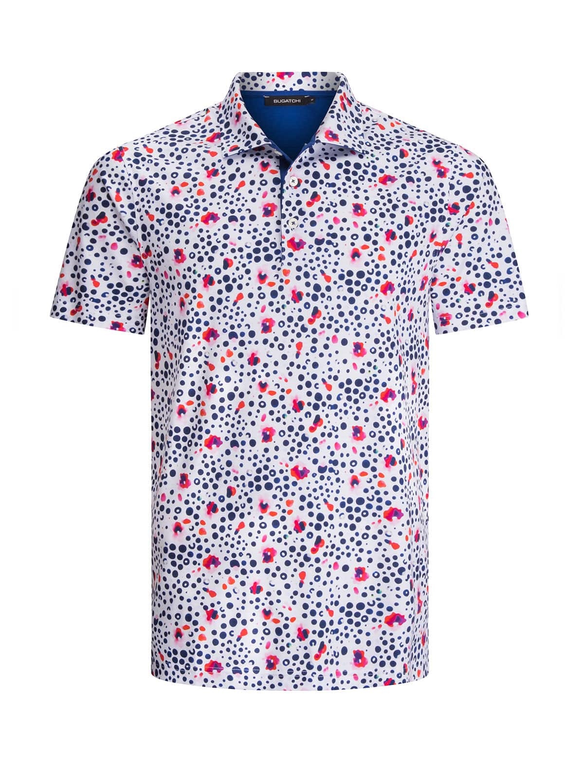 Sunny and Stylish Labor Day Weekend Outfits, Al Fresco Dining BBQ style, Bugatchi short sleeve men's print polo