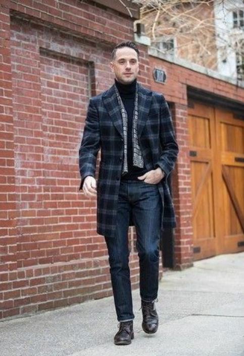 Power Outerwear, plaid coats, men's plaid overcoat outfit