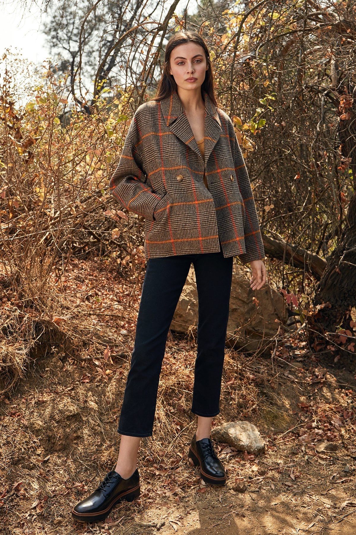 Power Outerwear...Cool Coats for Cool Days, plaid coats, women's plaid coat, Velvet by Graham and Spencer rhona plaid coat