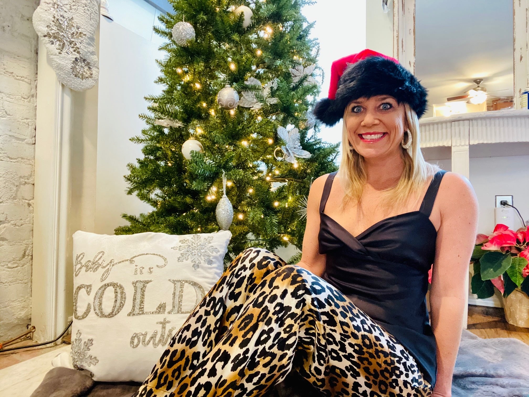 Cozy Christmas Pajamas, Divine Style, personal stylist, Kelley Kirchberg holiday pajamas