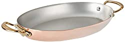 Divine Style Amazon Picks for  kitchen, Mauviel Copper Oval Pan 11.8"