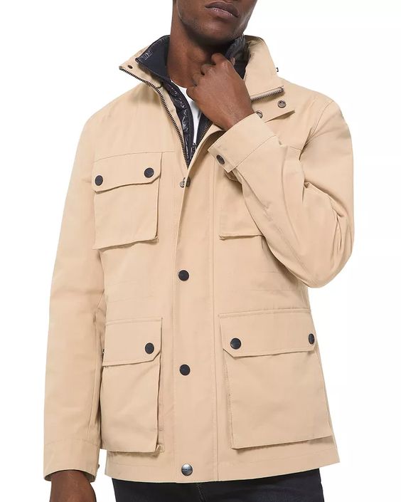 Divine Style Amazon menswear, Michael Kors 3-in-1 Field Jacket