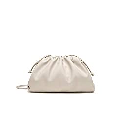 Divine Style Amazon women's, pouch clutch bag white