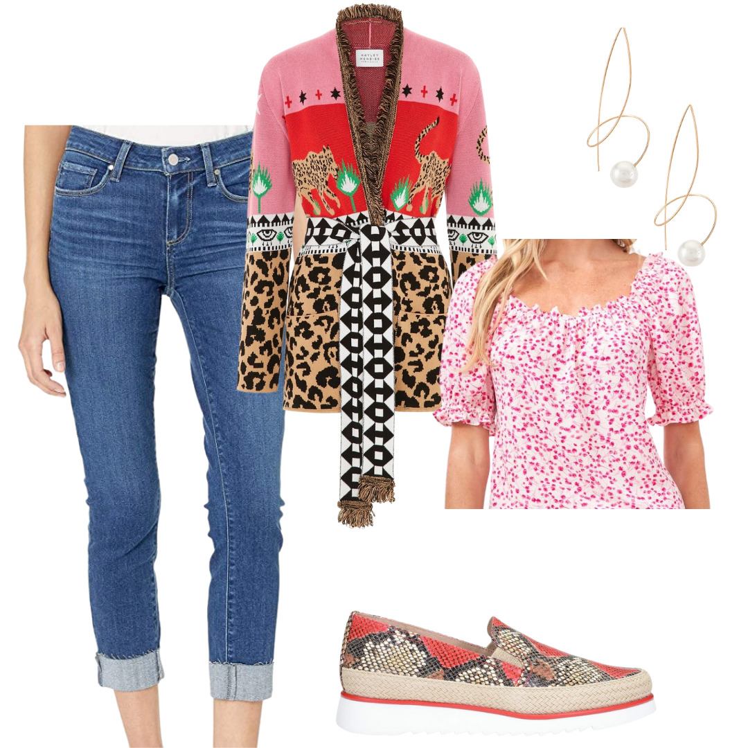 How to Style Jeans 4 Ways for Spring, women's cuffed jeans, cuffed jeans, cuffed denim outfit