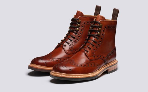 Men's Winter Wardrobe Must-Haves, Grenson Fred GII brown leather boots