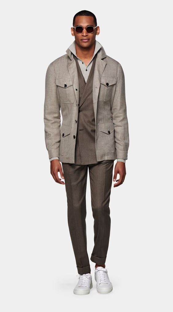 Men's Winter Wardrobe Must-Haves, men's safari jacket