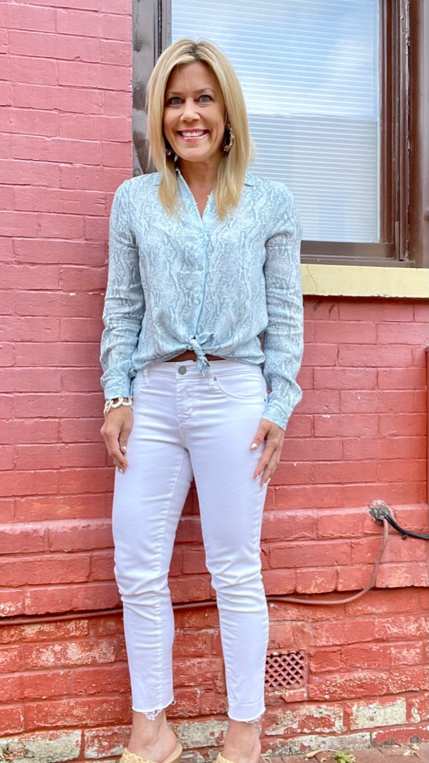 The Spring Denim Edit, white jeans, how to wear white jeans for spring