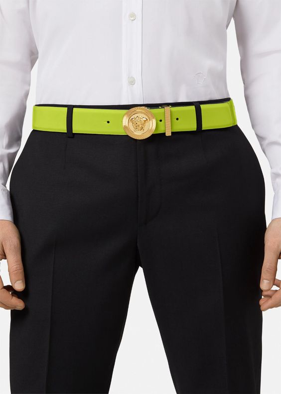 Spring Into Style with Accessories, spring 2022 belts, men's bright woven belt