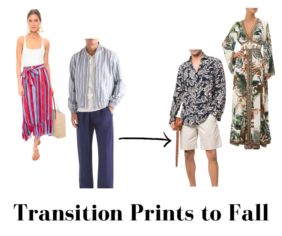 Fresh Prints for the Fall Season, transition to fall prints