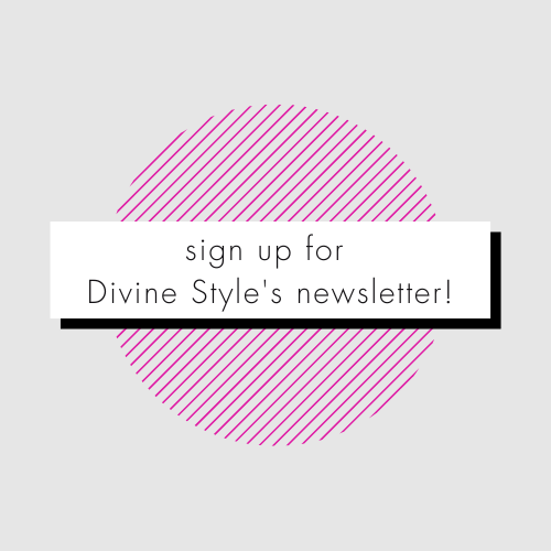 Divine Style newsletter, personal styling newsletter