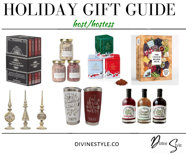2022 Holiday Gift Guide for host/hostess
