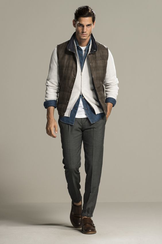 Fall Jacket4s + Coveted Coats | Layer in Style, men's fall outfit with a vest