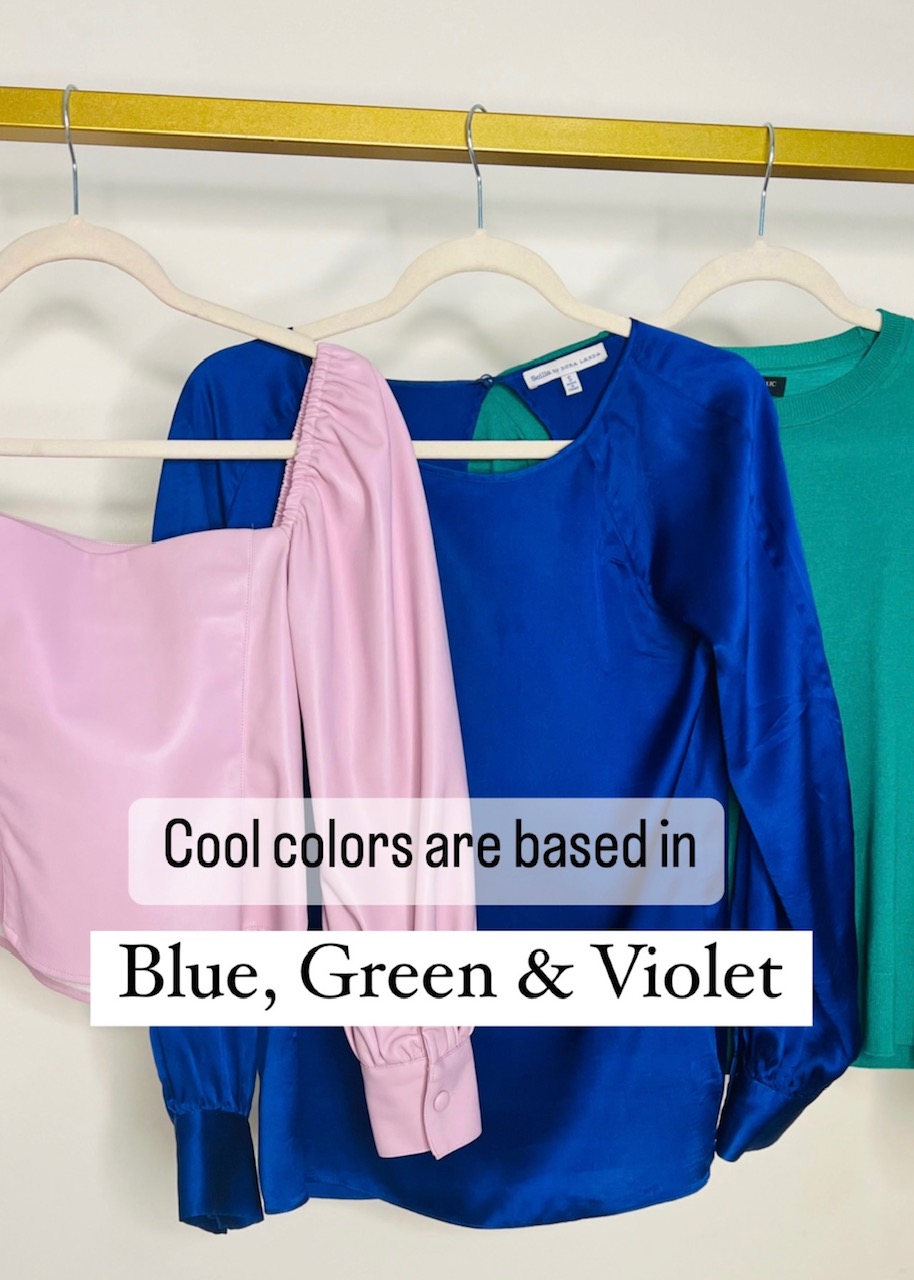 How to Wear Your Ideal Colors to Wear, warm vs. cool colors, what are cool colors