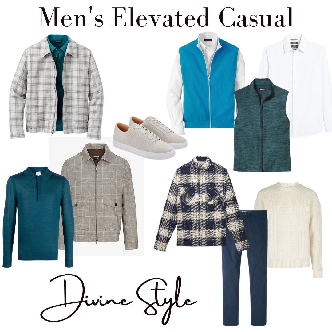 men's elevated casual style, men's smart casual style