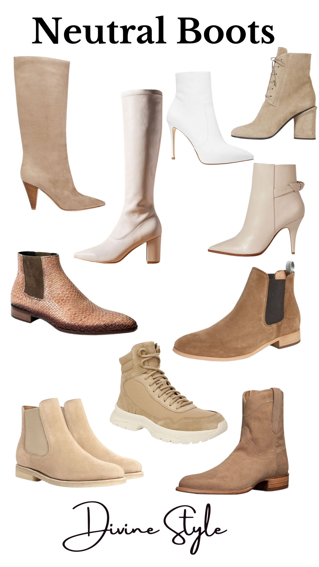 5 Key Autumn Pieces to Own | Neutral Boots, neutral fall boots